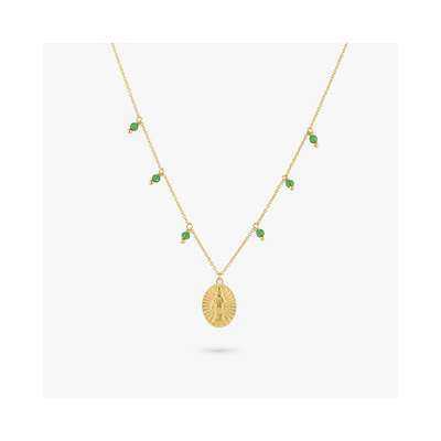 Product Γυναικείο Κολιέ Radiant Ry000159 (45cm) από Ατσάλι Golden base image