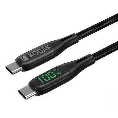 Product Καλώδιο USB-C Kodak Μαύρο 1 m (x1) base image