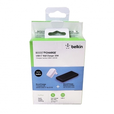 Product Φορτιστής Τοίχου Belkin 2635030000 Μαύρο 20 W base image
