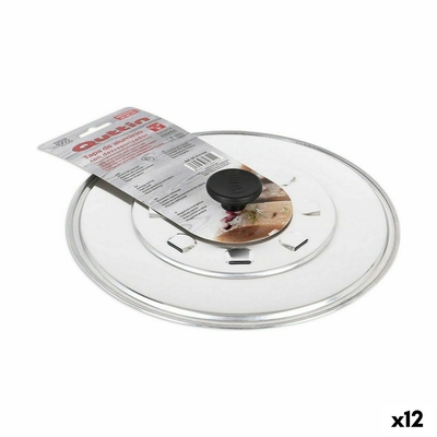 Product Καπάκι Τηγανιού με εξατμιστή Quttin Αλουμίνιο ? 28 x 28 x 4 cm (12 Μονάδες) base image