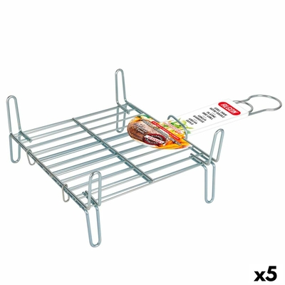 Product Σχάρα Ψησίματος Algon Διπλή Ψευδάργυρο 25 x 25 cm (5 Μονάδες) base image