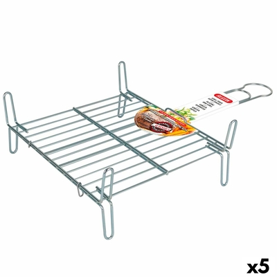 Product Σχάρα Ψησίματος Algon Διπλή Ψευδάργυρο 30 x 30 cm (5 Μονάδες) base image
