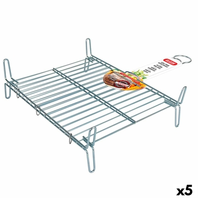 Product Σχάρα Ψησίματος Algon Διπλή Ψευδάργυρο 35 x 40 cm (5 Μονάδες) base image