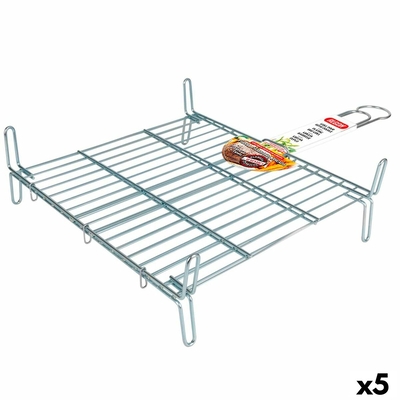 Product Σχάρα Ψησίματος Algon Διπλή Ψευδάργυρο 40 x 40 cm (5 Μονάδες) base image