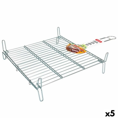 Product Σχάρα Ψησίματος Algon Διπλή Ψευδάργυρο 45 x 45 cm (5 Μονάδες) base image