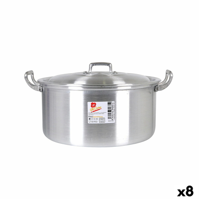 Product Κατσαρόλα με Καπάκι Αλουμίνιο 31,3 x 26,5 x 13,5 cm (8 Μονάδες) base image