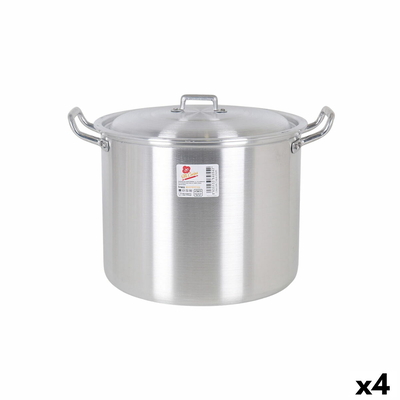 Product Κατσαρόλα με Καπάκι Αλουμίνιο 33 x 28 x 24 cm (4 Μονάδες) base image