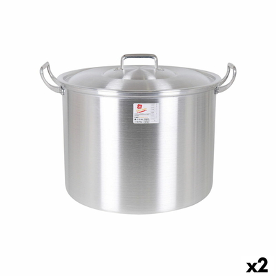 Product Κατσαρόλα με Καπάκι Αλουμίνιου 44 x 38 x 30 cm (x2) base image