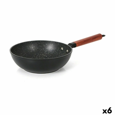 Product Τηγάνι Wok Quttin Doha Σφυρηλατημένο Αλουμίνιο 50 x 28 x 9 cm (x6) base image
