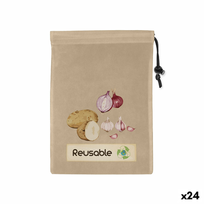 Product Επαναχρησιμοποιήσιμη Τσάντα τροφίμων Quttin TNT (Non Woven) 44,5 x 29,5 cm (24 Μονάδες) base image