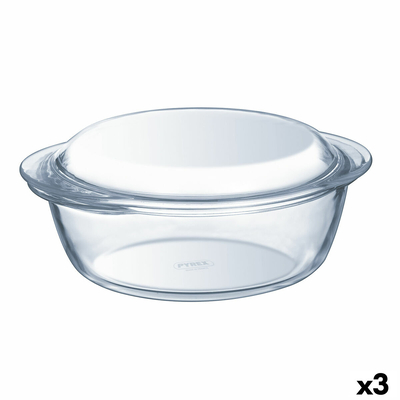 Product Κατσαρόλα με Καπάκι Pyrex Essentials Διαφανές 2,1 L (3 Μονάδες) base image