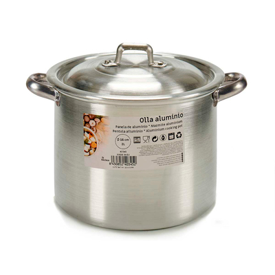 Product Κατσαρόλα για Αργό Μαγείρεμα Αλουμίνιο (2L) (16 cm) (18 x 15 x 23,5 cm) (23,5 x 15 x 18 cm) base image