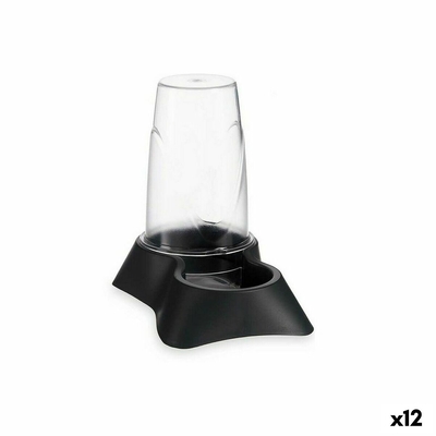 Product Ταΐστρα Διαφανές Ανθρακί πολυπροπυλένιο 650 ml 12,5 x 18 x 19 cm base image