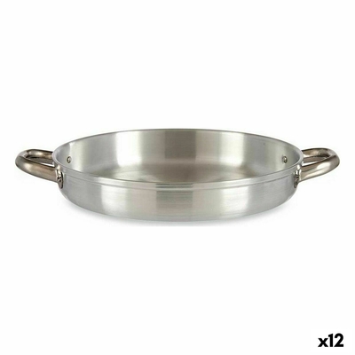 Product Τηγάνι Ασημί Αλουμίνιο 29 x 5 x 38 cm (12 Μονάδες) base image