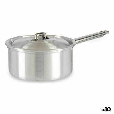 Product Κατσαρόλα με Καπάκι ? 16 cm Ασημί Αλουμίνιου 1,5 L (x10) base image