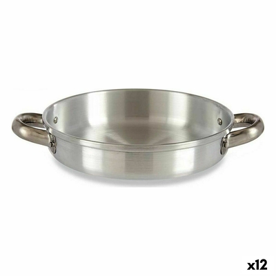 Product Τηγάνι ? 20 cm Ασημί Αλουμίνιο (12 Μονάδες) base image