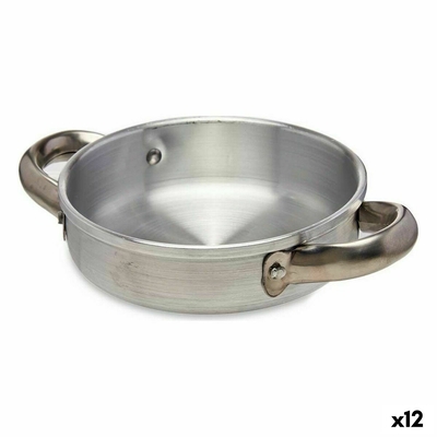 Product Τηγάνι Ασημί Αλουμίνιο 15 x 4 x 20 cm (12 Μονάδες) base image