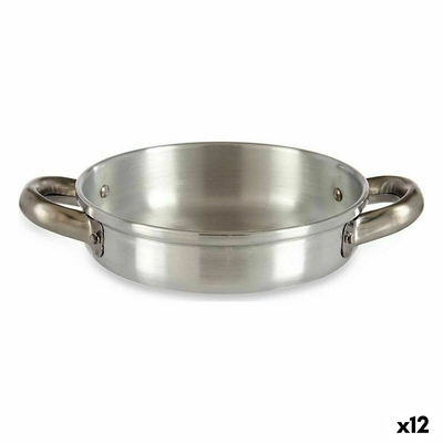 Product Τηγάνι Ασημί Αλουμίνιο 17 x 4 x 23 cm (12 Μονάδες) base image
