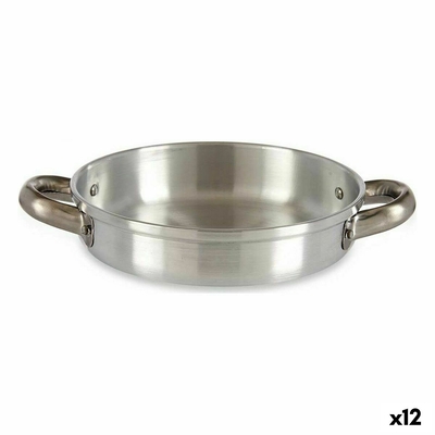 Product Τηγάνι Ασημί Αλουμίνιο 19 x 4,5 x 25,5 cm (12 Μονάδες) base image