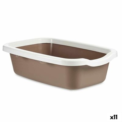 Product Τουαλέτα Γάτας Λευκό Μπεζ 38 x 16 x 58,5 cm (11 Μονάδες) base image