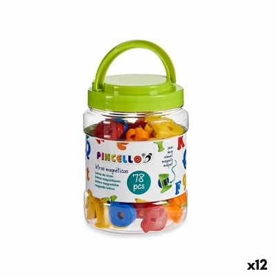 Product Γράμματα Πολύχρωμο Πλαστική ύλη Μαγνήτης 9 x 13,5 x 9 cm base image