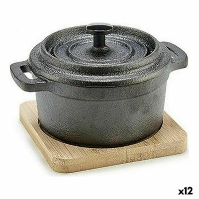 Product Κατσαρόλα Kinvara Bamboo Σφυρήλατο 13 x 10 x 8,5 cm (12 Μονάδες) base image