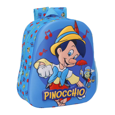 Product Παιδική Τσάντα 3D Cl?sicos Disney Pinochio Μπλε 27 x 33 x 10 cm base image