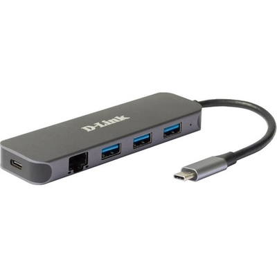 Product Docking Station D-Link DUB-2334 Γκρι base image