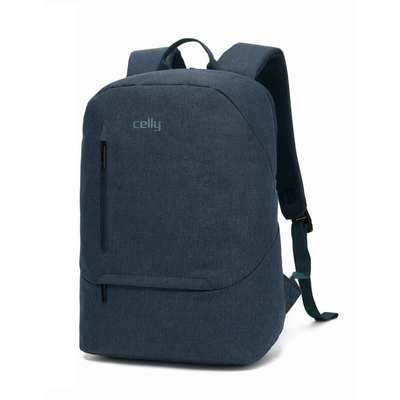Product Τσάντα Laptop Celly DAYPACKBL Μαύρο Σκούρο μπλε base image