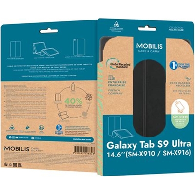 Product Κάλυμμα Tablet Mobilis 068010 14,6" Galaxy Tab S9 Ultra Μαύρο base image