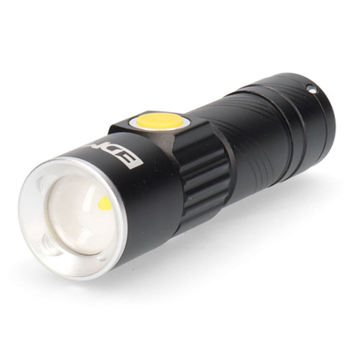 Product Φακός LED EDM USB Επαναφορτιζόμενος Zoom Mini Μαύρο Αλουμίνιο 120 Lm base image