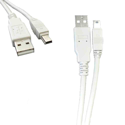 Product Καλώδιο USB EDM σε Mini USB Λευκό 1,8 m base image