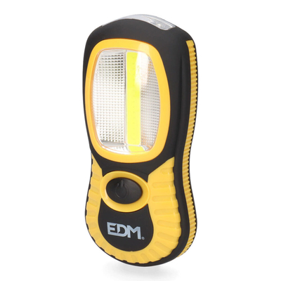 Product Φακός LED EDM Cob XL ʼγκιστρο Μαγνήτης 230 Lm Κίτρινο ABS 3 W base image