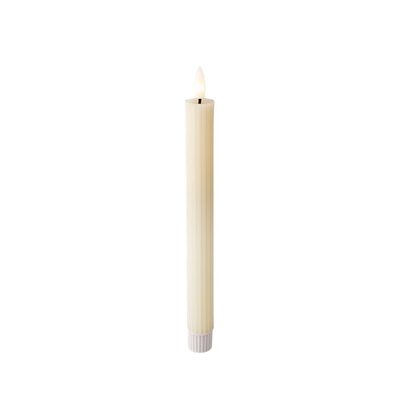 Product Κερί LED Lumineo Μπεζ ? 2,2 x 24,5 cm (AAA) (x2) base image