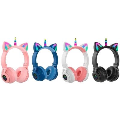 Product Ακουστικά Bluetooth Roymart Neon Pods Μονόκερος Πολύχρωμο base image