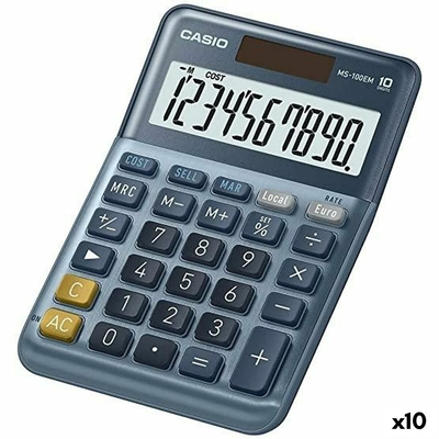 Product ΑριθμοΜηχανή Casio MS-100EM Μπλε (x10) base image