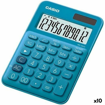 Product ΑριθμοΜηχανή Casio MS-20UC 2,3 x 10,5 x 14,95 cm Μπλε (x10) base image