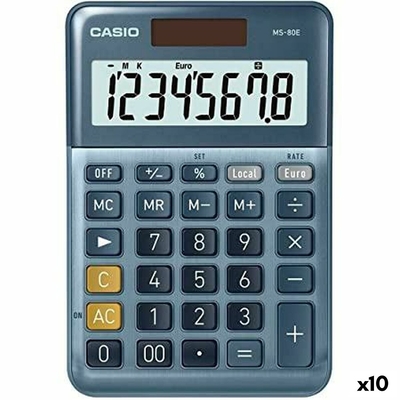 Product ΑριθμοΜηχανή Casio MS-80E Μπλε (x10) base image