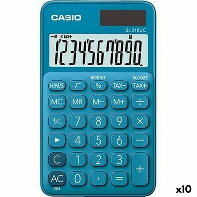Product ΑριθμοΜηχανή Casio SL-310UC Μπλε (x10) base image