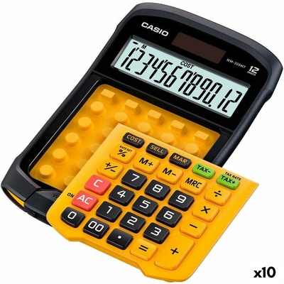 Product ΑριθμοΜηχανή Casio WM-320MT Κίτρινο Μαύρο 3,3 x 10,9 x 16,9 cm (x10) base image