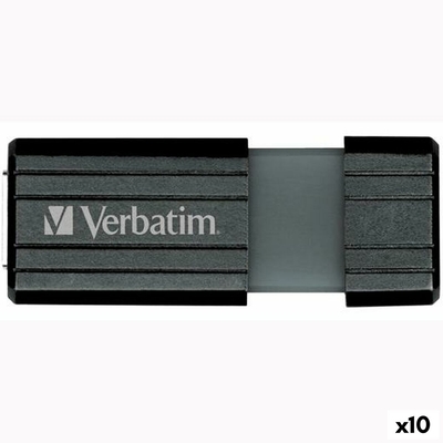 Product USB Stick Verbatim PinStripe Μαύρο 32 GB base image