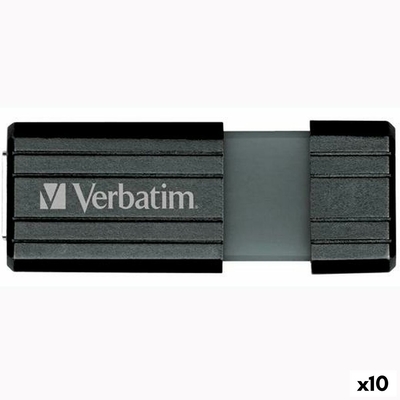 Product USB Stick Verbatim Store'n'Go PinStripe Μαύρο 16 GB base image