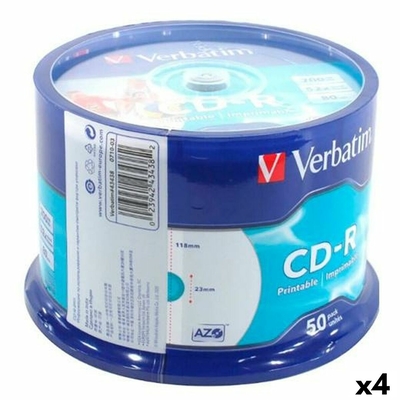 Product CD-R Verbatim 700 MB 52x (4 Μονάδες) base image