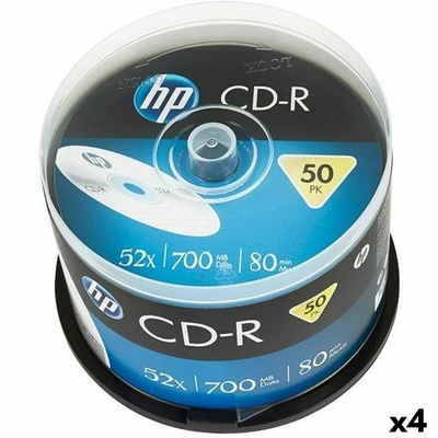 Product CD-R HP 700 MB 52x (4 Μονάδες)  base image