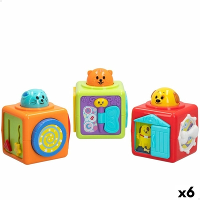 Product Παιχνίδι Δεξιοτήτων Για Μωρά Winfun 3 Τεμάχια 8 x 24,5 x 8 cm (x6) base image