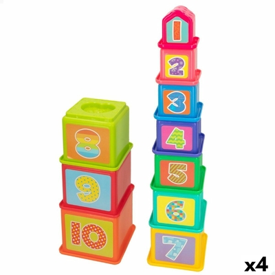 Product Στοιβαζόμενα Mπλοκ PlayGo 4 Μονάδες 10,2 x 50,8 x 10,2 cm base image