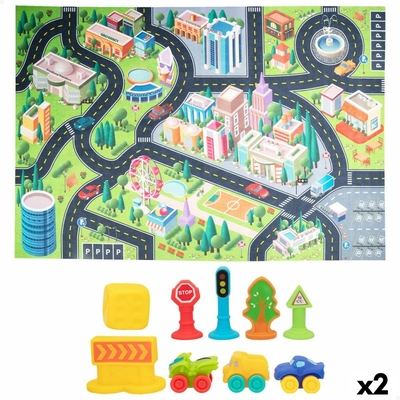 Product Παίξτε Mat Colorbaby Πόλη (x2) base image