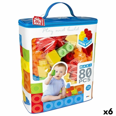 Product Παιχνίδι Kατασκευή Color Block Basic Τσάντα 80 Τεμάχια (x6) base image