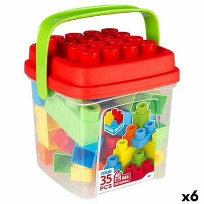 Product Παιχνίδι Kατασκευή Color Block Basic Κύβος 35 Τεμάχια (x6) base image