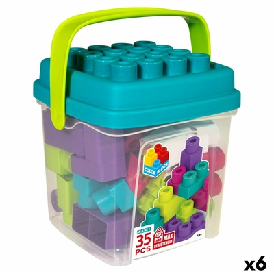 Product Παιχνίδι Kατασκευή Color Block Trendy Κύβος 35 Τεμάχια (x6) base image